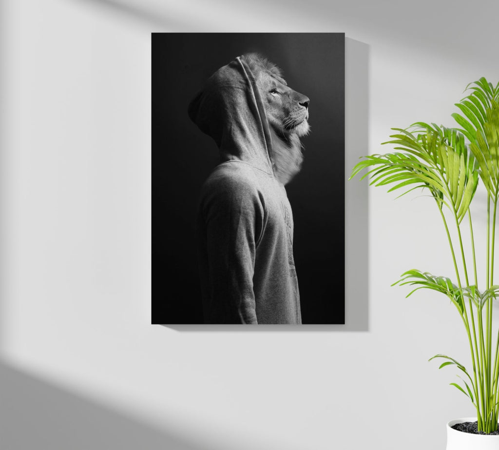 Lion Aluminum Print
