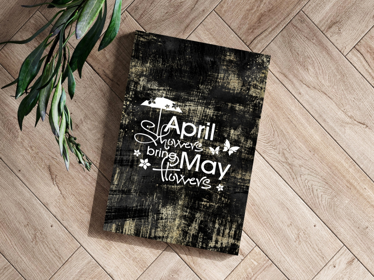 April Showers Aluminum Print