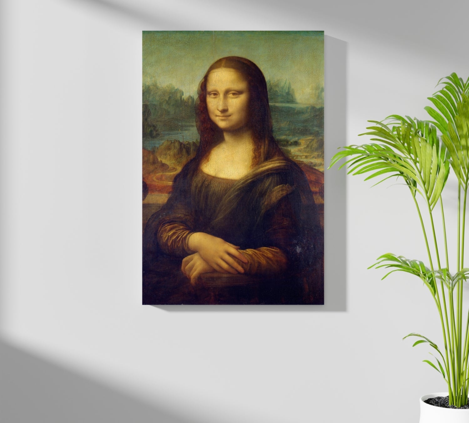 Mona Lisa Aluminum Print