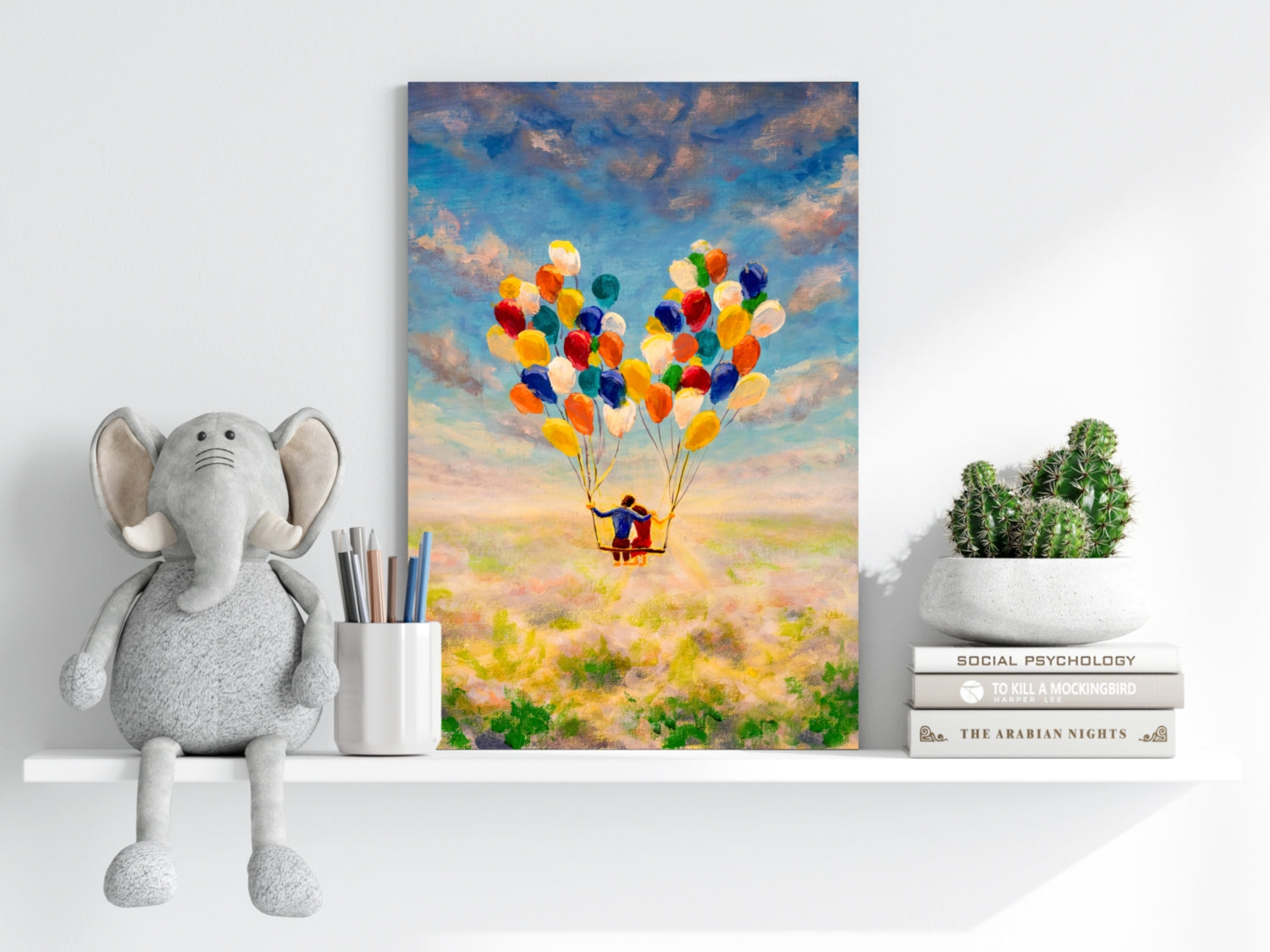 Balloons Aluminum Print
