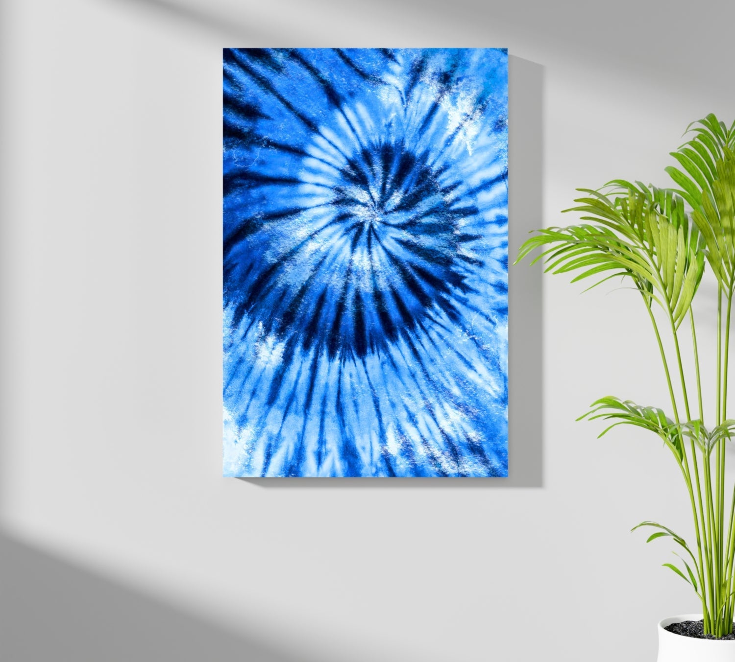 Abstract Blue Aluminum Print