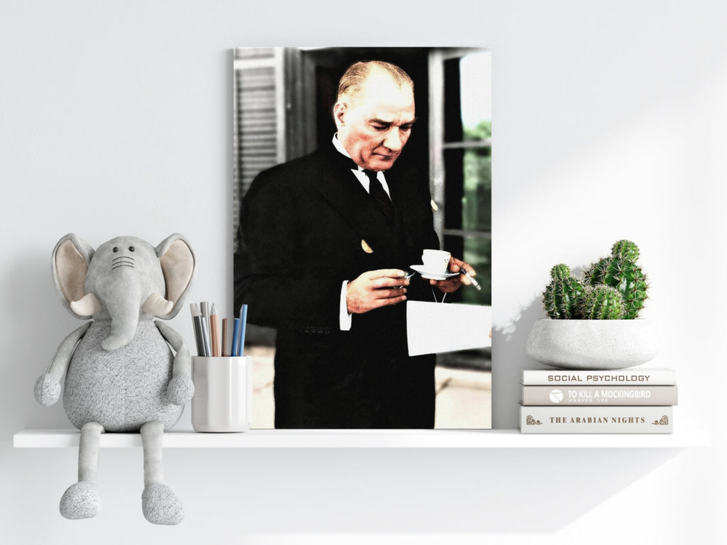 Ataturk Aluminum Print