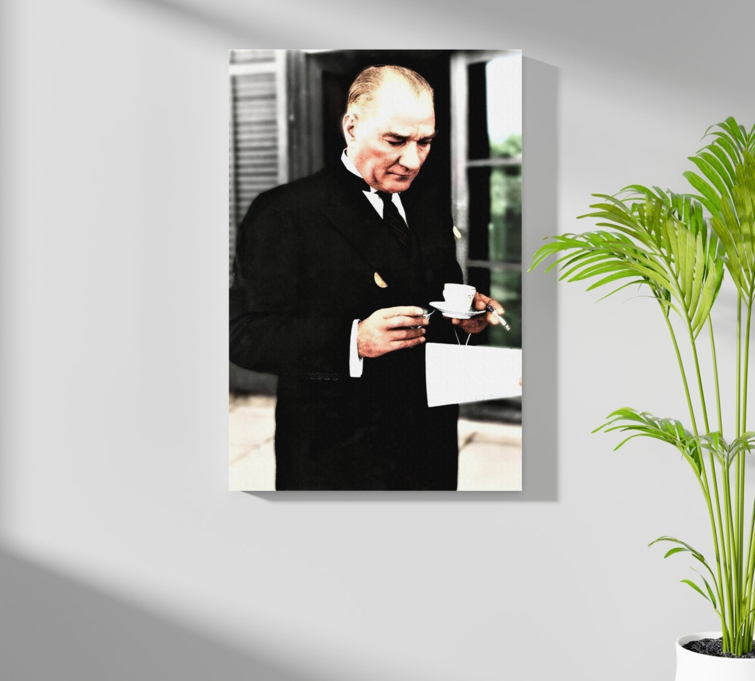Ataturk Aluminum Print