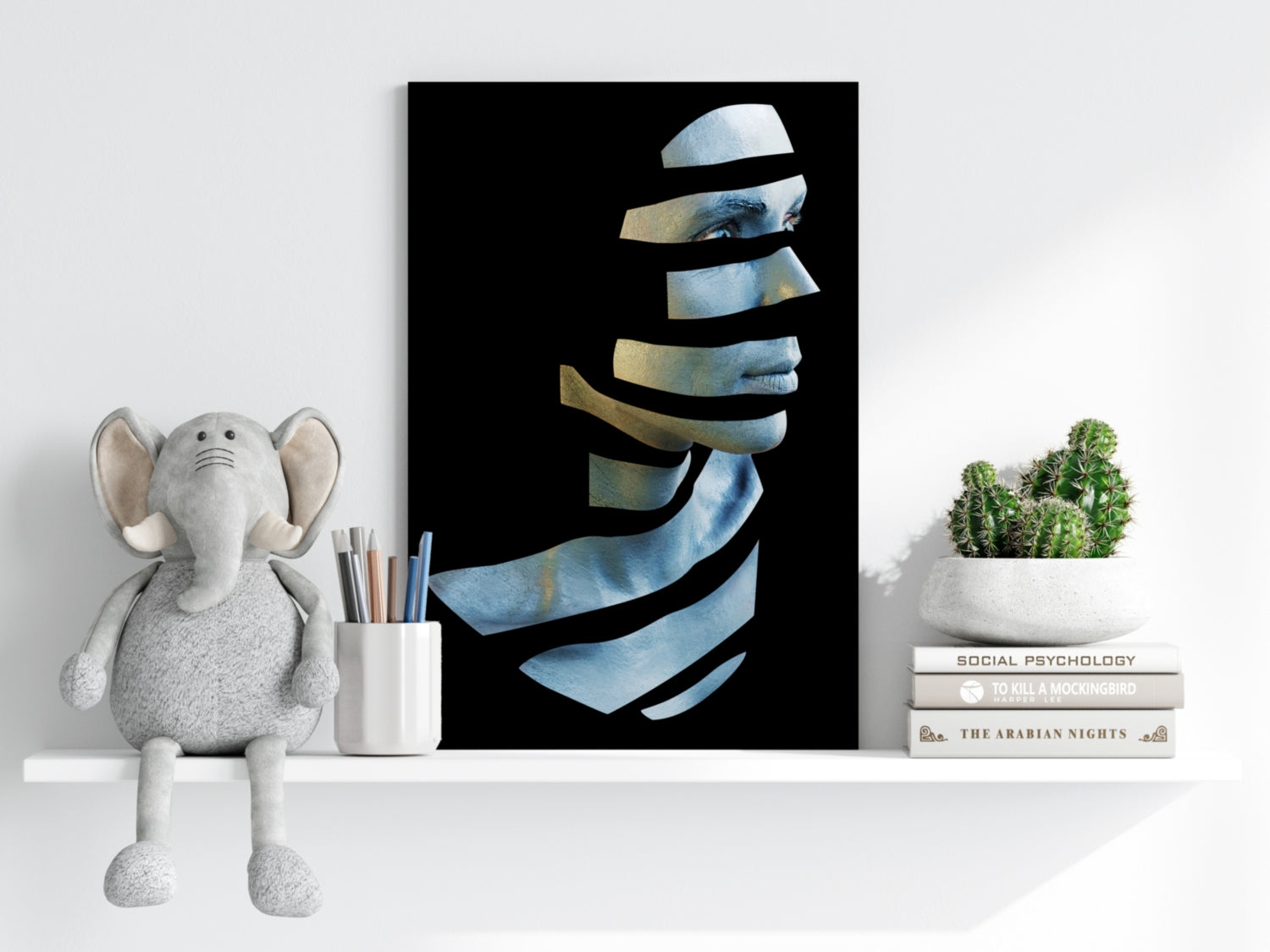 Woman Aluminum Print