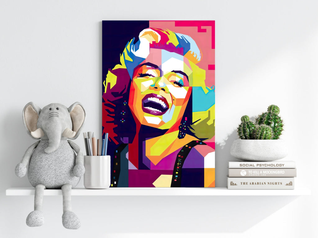 Marilyn Monroe Aluminum Print