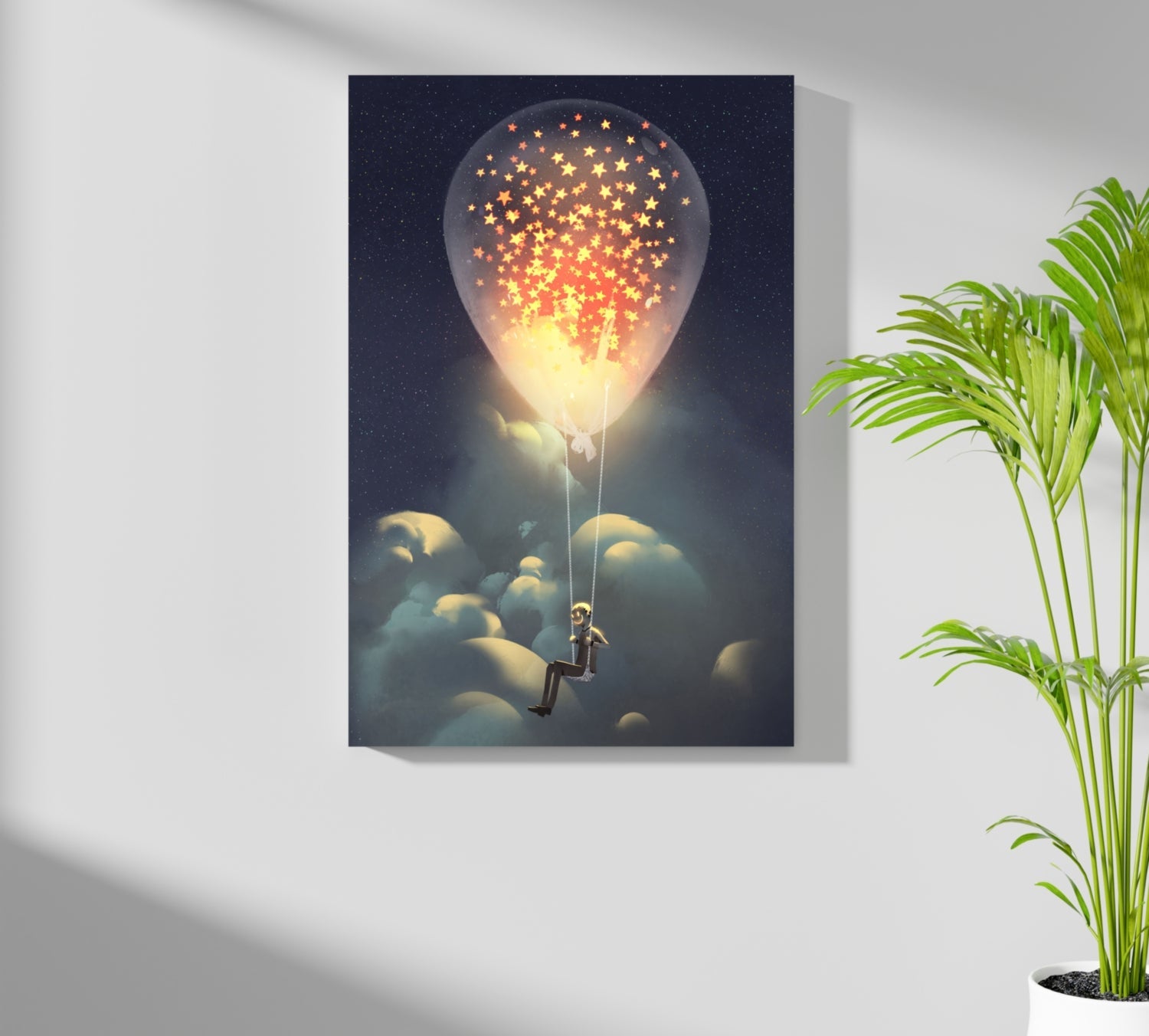 Dream Bulb Aluminum Print