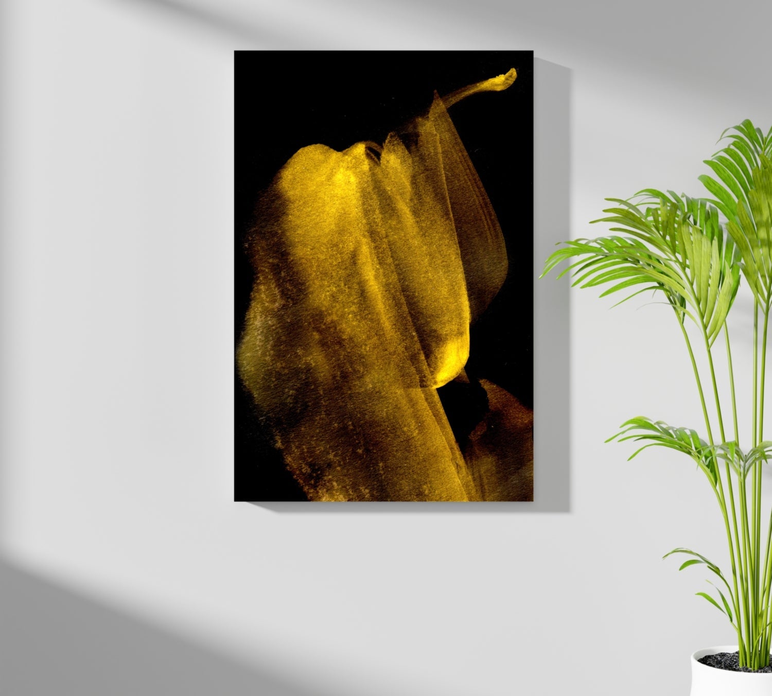 Shade of Gold V3 Aluminum Print