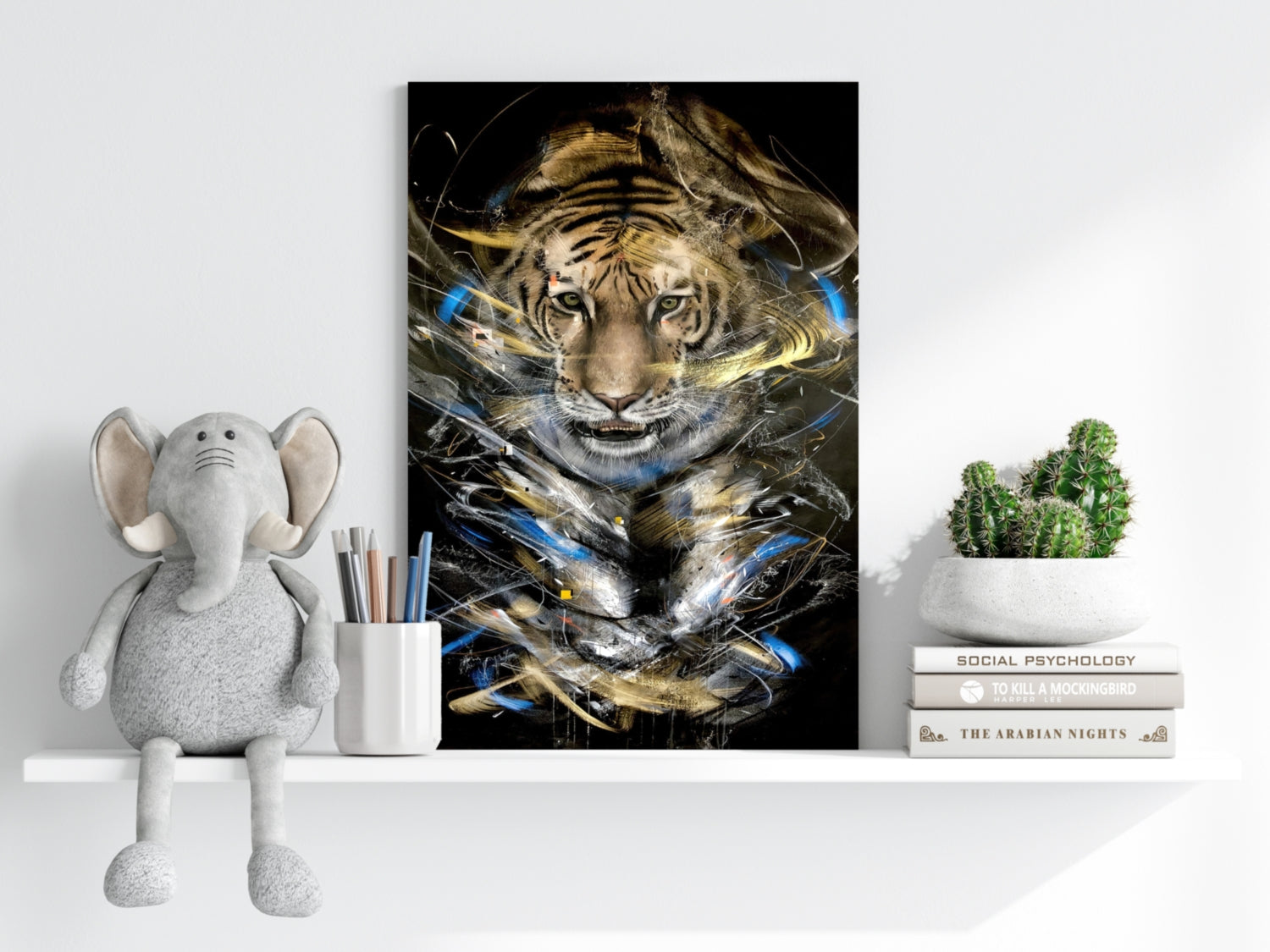 Tiger Aluminum Print