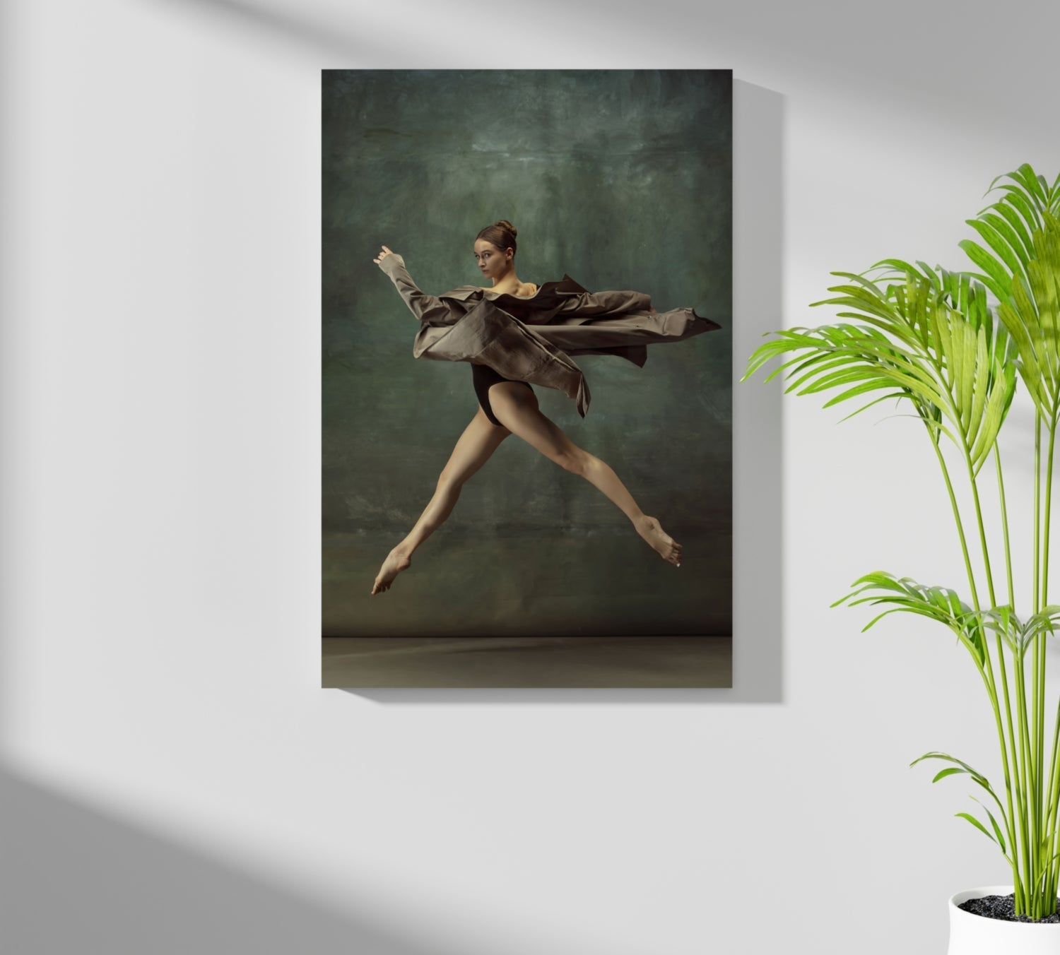 Ballet Dancer Aluminum Print