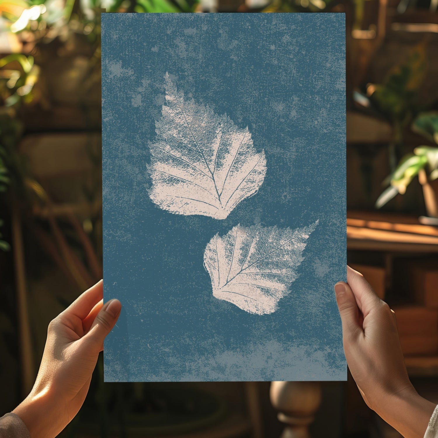 Leaves Aluminum Print