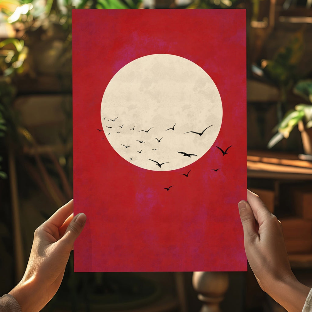 Flying To The Future Aluminum Print