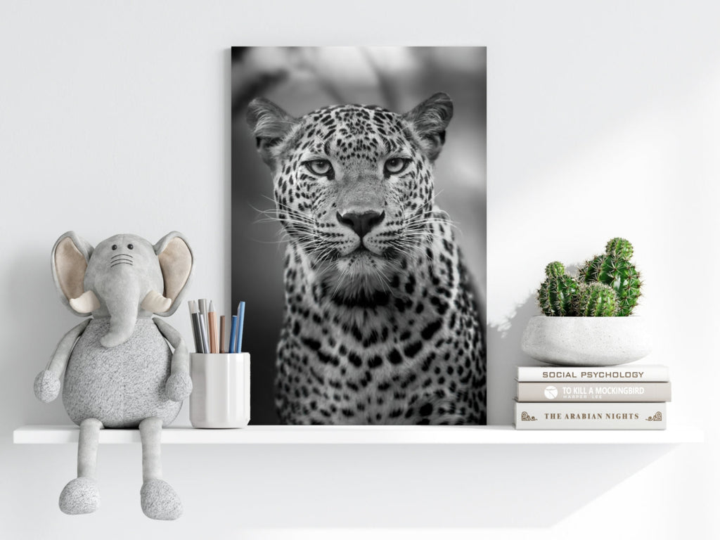 Leopard Aluminum Print