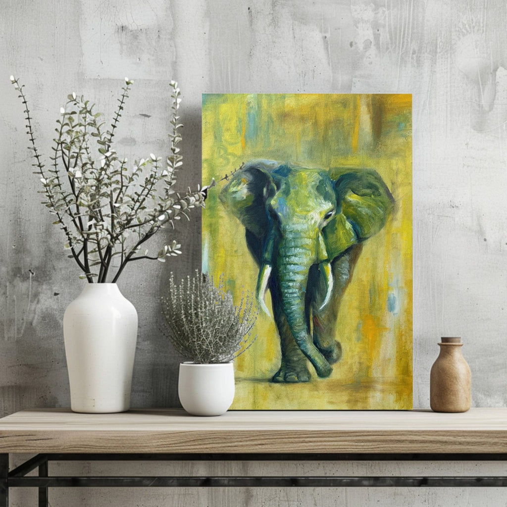 Elephant Aluminum Print