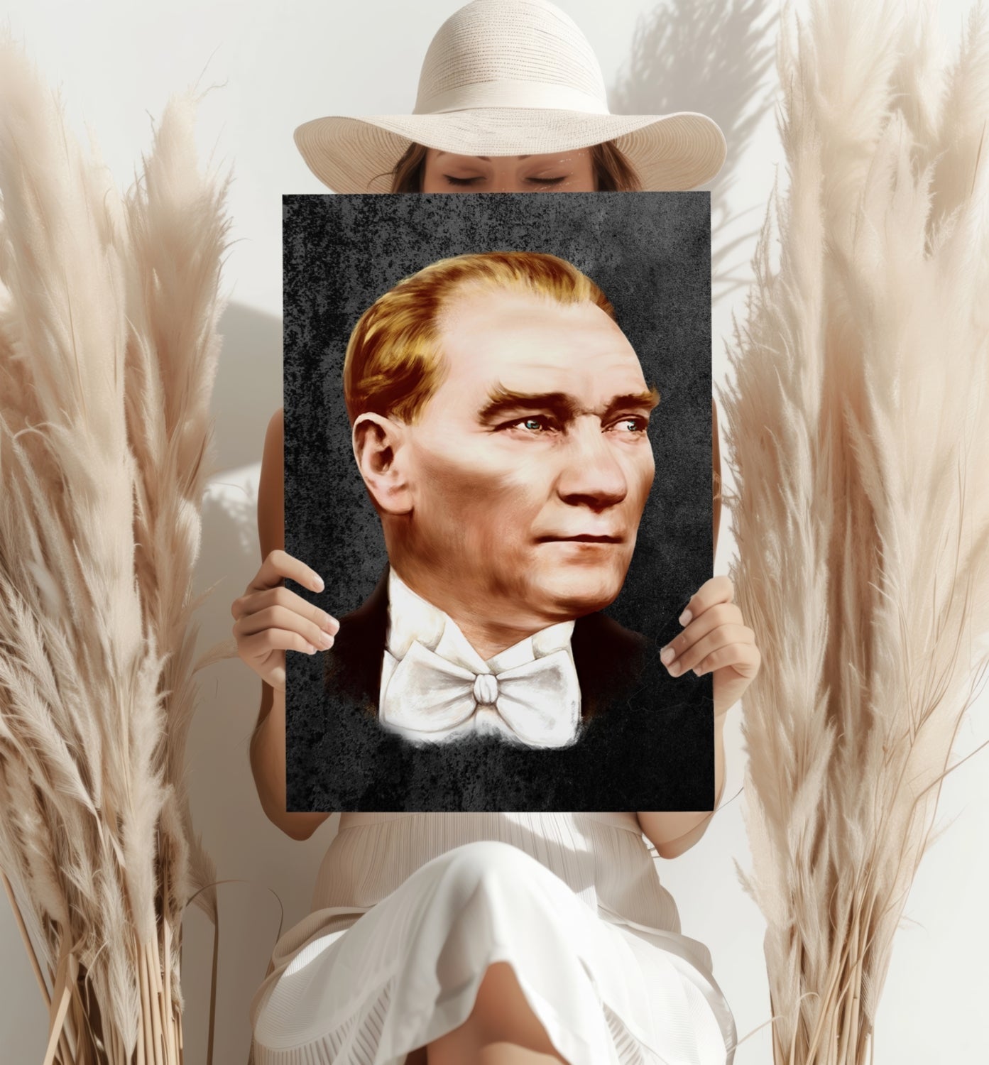 Ataturk Aluminum Print
