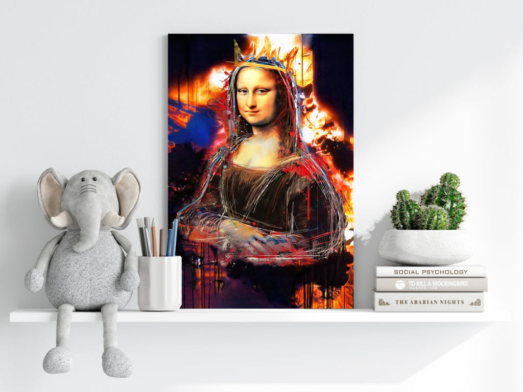 Mona Lisa Aluminum Print