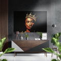 Tupac Brushed Aluminium Dibond Wall Art