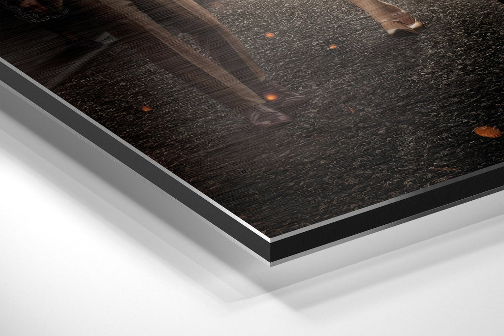 Peaky Blinders Brushed Aluminium Dibond Wall Art