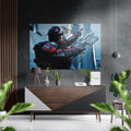 The Bad Batch Brushed Aluminium Dibond Wall Art