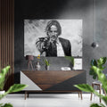 John Wick Brushed Aluminium Dibond Wall Art