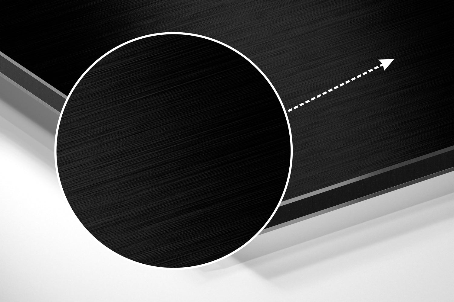 Flower Brushed Aluminium Dibond Wall Art