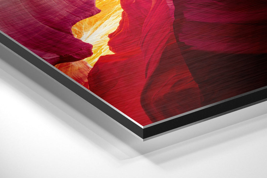 Grand Canyon Brushed Aluminium Dibond Wall Art
