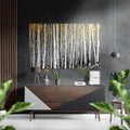 Forest Brushed Aluminium Dibond Wall Art