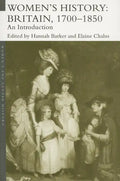 Women's History, Britain 1700-1850: An Introduction - Paperback