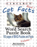 Circle It, Cat Facts, Book 1, Word Search, Puzzle Book - Paperback