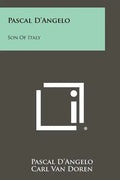 Pascal D'Angelo: Son Of Italy - Paperback