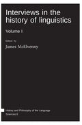 Interviews in the history of linguistics: Volume I - Hardcover