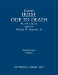 Ode to Death, H.144: Study score - Paperback