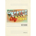 Vintage Lined Notebook Greetings from Webster City - Paperback
