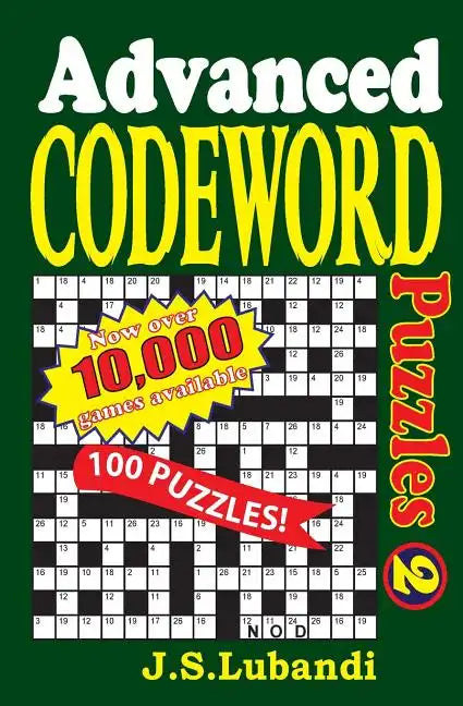 Advanced Codeword Puzzles 2 - Paperback