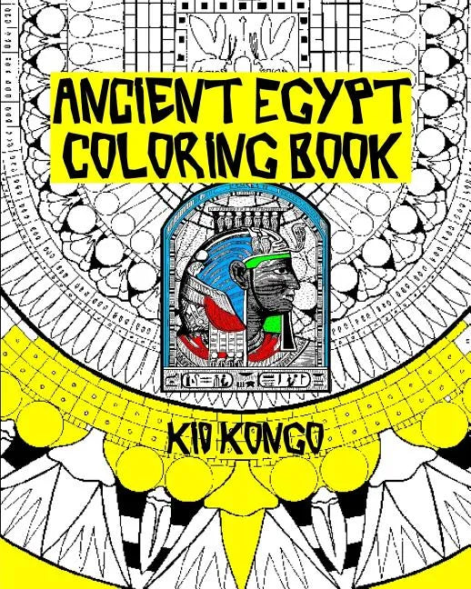 Ancient Egypt Coloring Book - Paperback