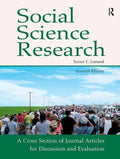 Social Science Research: A Cross Section of Journal Articles for Discussion & Evaluation - Paperback