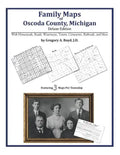 Family Maps of Oscoda County, Michigan - Paperback