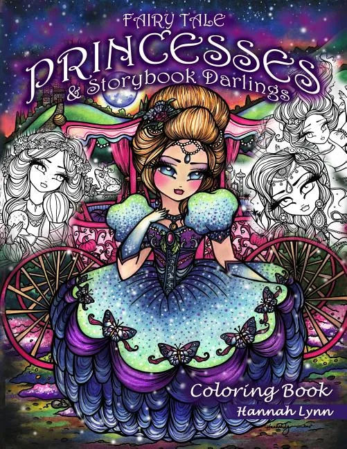Fairy Tale Princesses & Storybook Darlings Coloring Book - Paperback