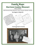 Family Maps of Harrison County, Missouri - Paperback