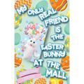 My Only Real Friend is the Easter Bunny at the Mall - Paperback