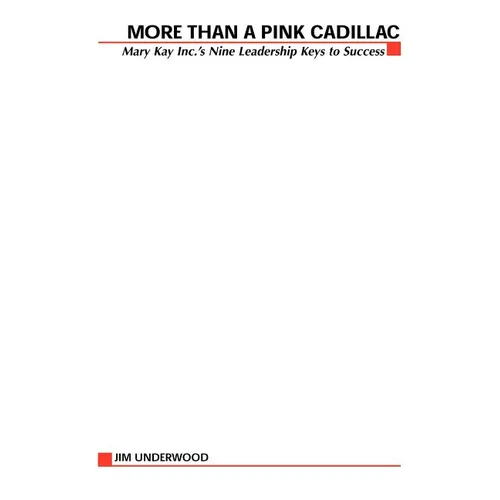 More Than a Pink Cadillac - Paperback