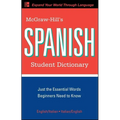 McGraw-Hill's Spanish Student Dictionary - Paperback