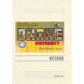 Vintage Lined Notebook Greetings from Drake University, Des Moines - Paperback