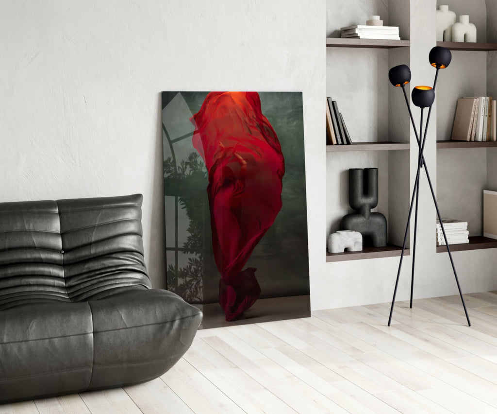 Ballerina Glass Wall Art