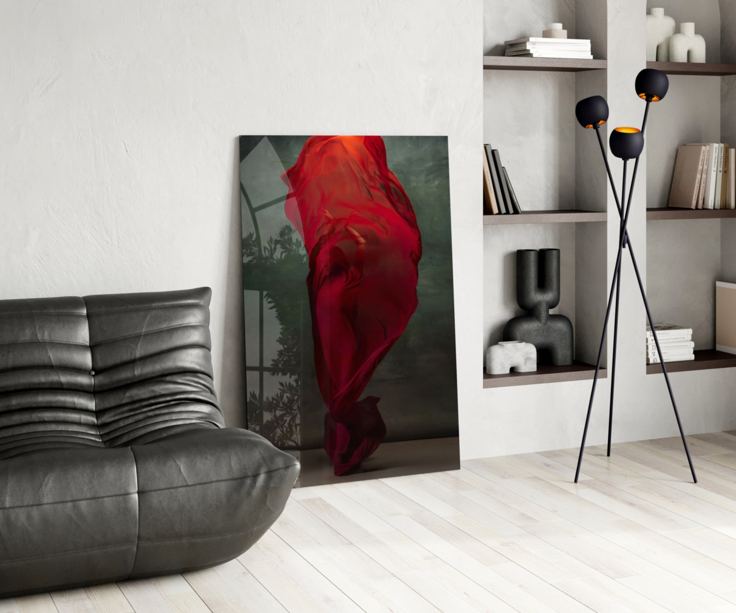 Ballerina Glass Wall Art