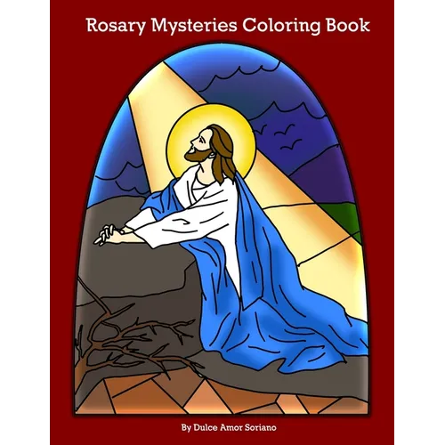 Rosary Mysteries Coloring Book - Paperback