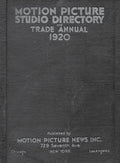 1920 Motion Picture Studio Directory: And Trade Annual - Paperback