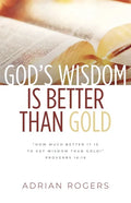 God's Wisdom Is Better than Gold - Paperback