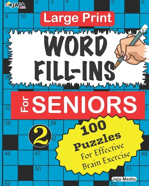 Large Print WORD FILL-INS For SENIORS; Vol. 2 - Paperback