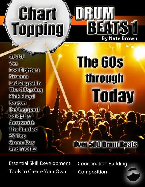 Chart-Topping Drum Beats: The 60s Through Today - Paperback