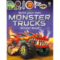 Build Your Own Monster Trucks Sticker Book - Paperback